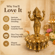 Lord Ganesha On Bells