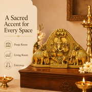 Lord Ganesha with Elephants