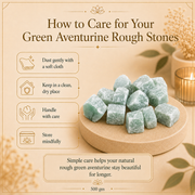 Green Aventurine Raw Crystals and Stones (500 Gram)
