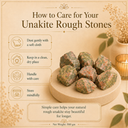 Unakite Raw Crystals and Stones (500 Gram)