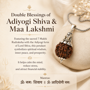 Adiyogi Shiv 7 Mukhi Rudraksha Pendant