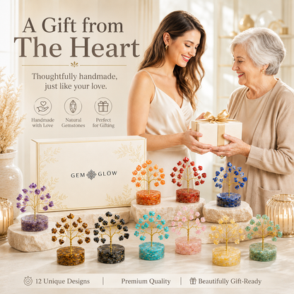 12 Crystal Tree Gift Set