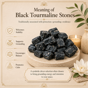 Black Tourmaline Raw Crystals (500 Gram)