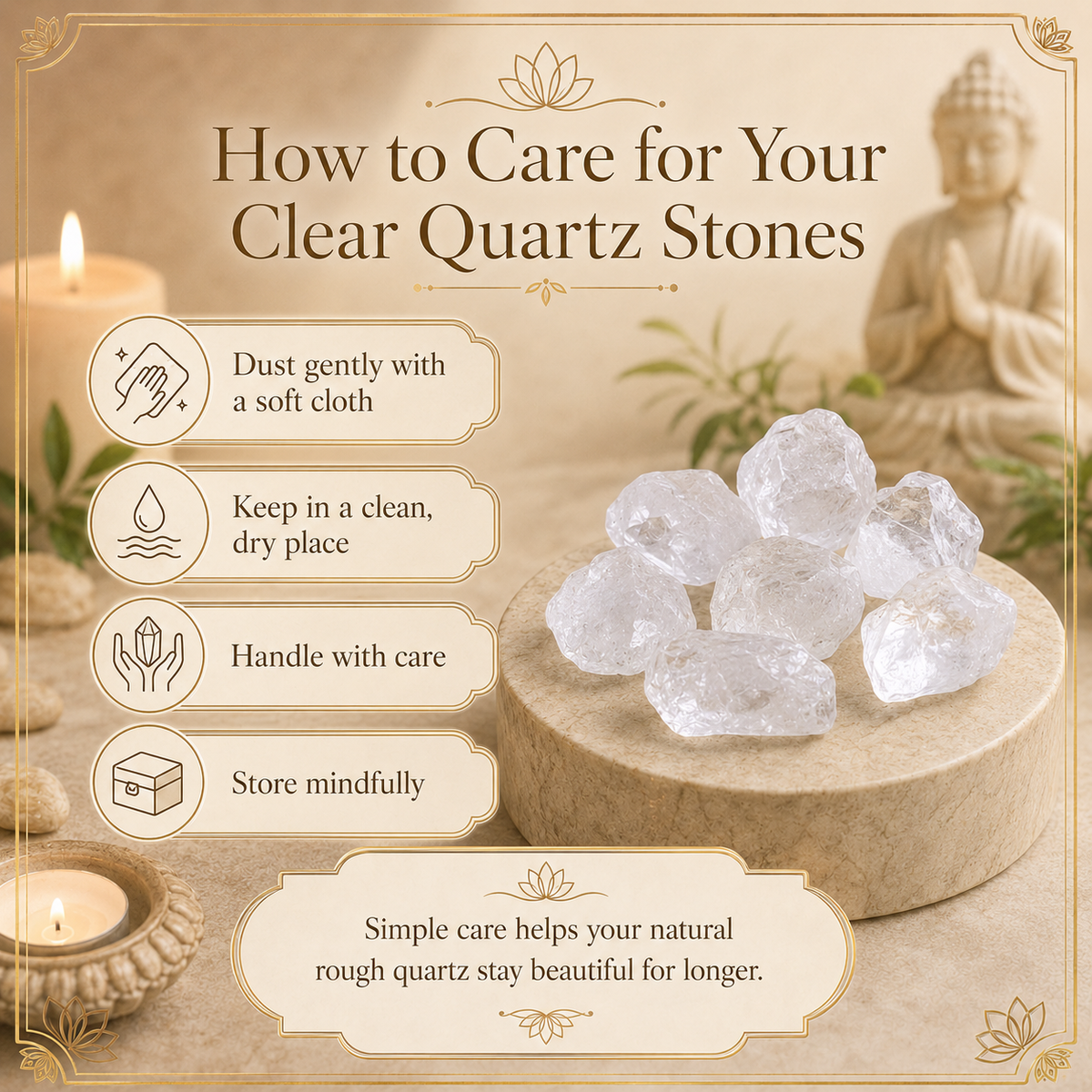 Clear Quartz Raw Crystal and Stones (500 Grams)
