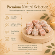 Sunstones Raw Crystals and Stones (500 Gram)