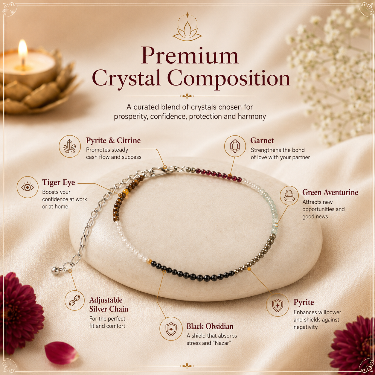Dhanyog Anklet