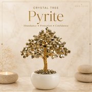 Pyrite Crystal Tree for Prosperity, Office and Home Décor