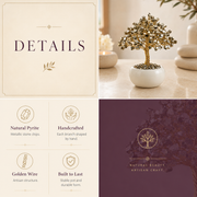 Pyrite Crystal Tree for Prosperity, Office and Home Décor
