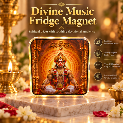 Hanuman Ji Fridge Music Magnet