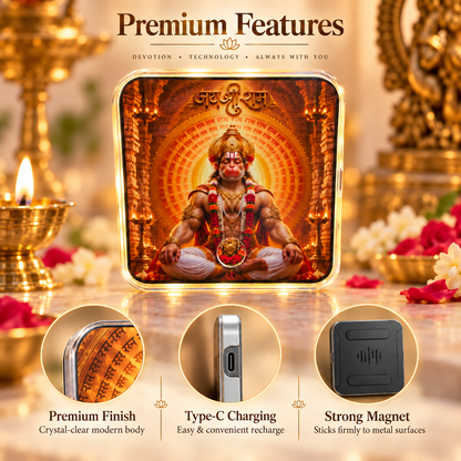 Hanuman Ji Fridge Music Magnet