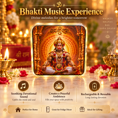Hanuman Ji Fridge Music Magnet