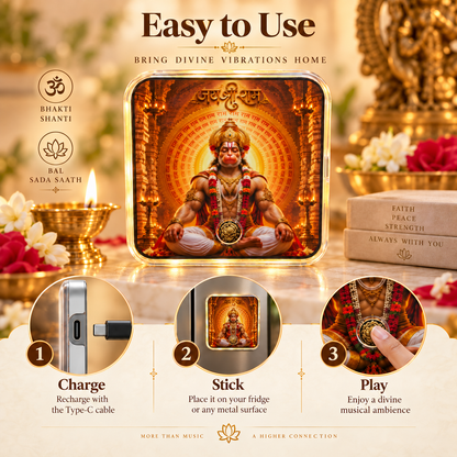 Hanuman Ji Fridge Music Magnet