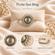 Pyrite Sun Ring