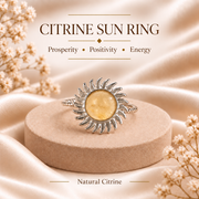 Citrine Sun Ring