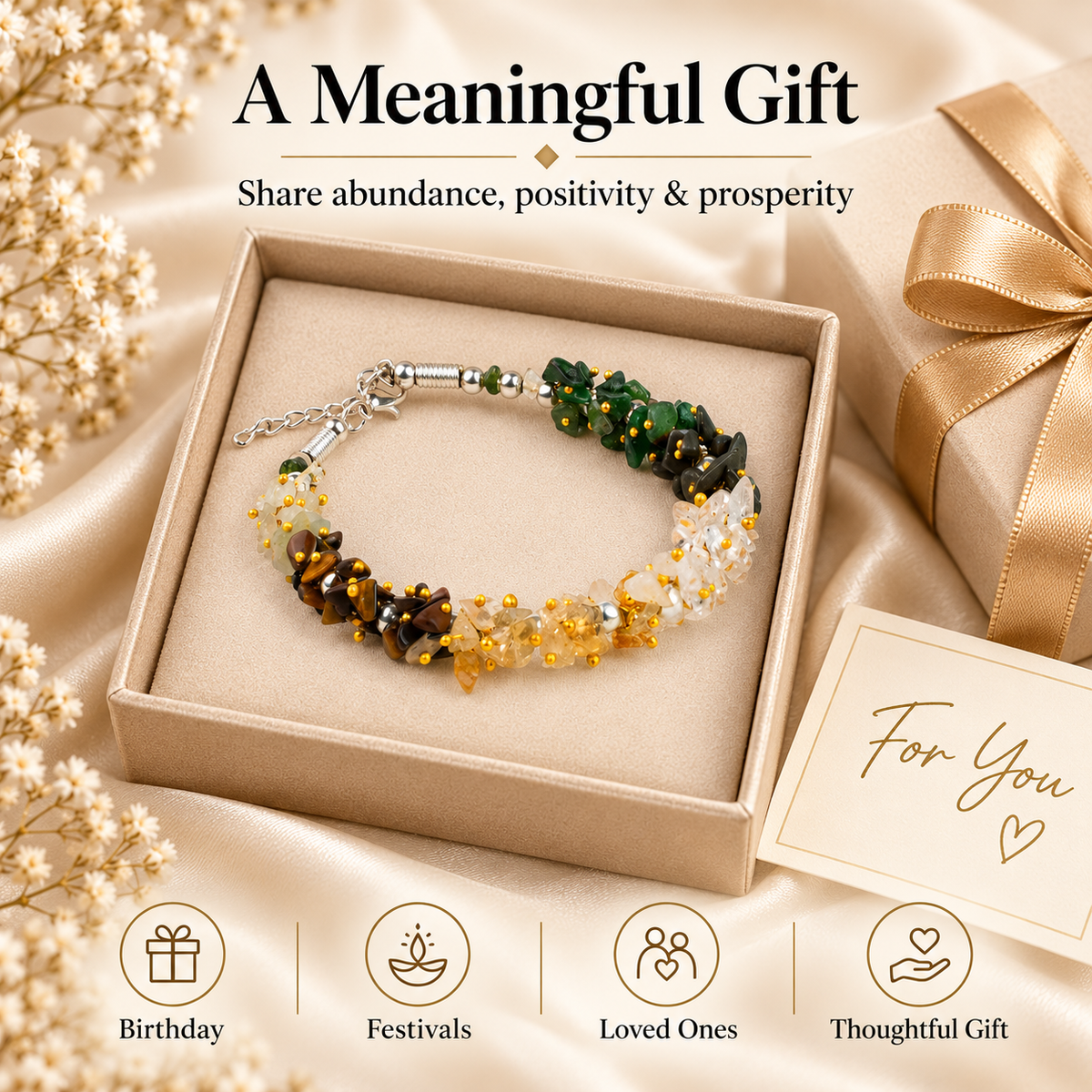 Dhan Yog Chips Bracelet
