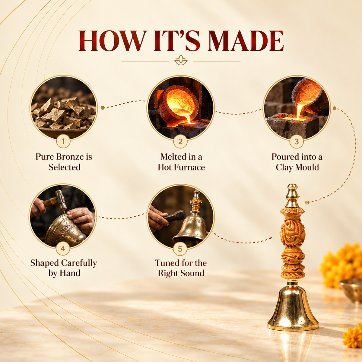Bronze Divine Bell