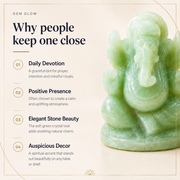 Green Aventurine Ganesh Ji