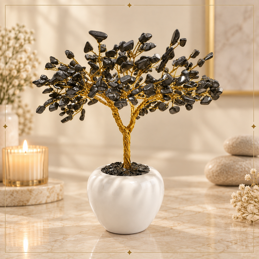 Pyrite Crystal Tree for Prosperity, Office and Home Décor