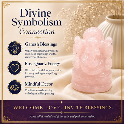 Rose Quatz Ganesh Ji