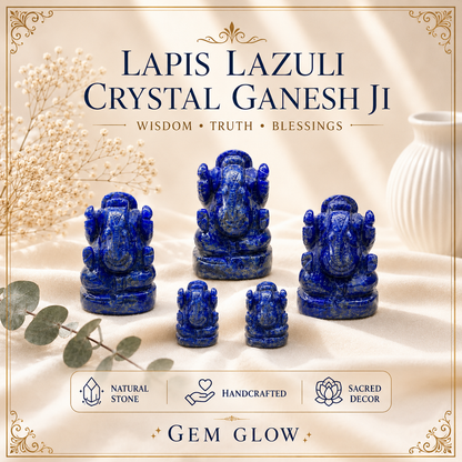 Lapis Lazuli Ganesh ji