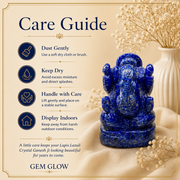 Lapis Lazuli Ganesh ji
