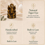 Tiger Eye Ganesh Ji