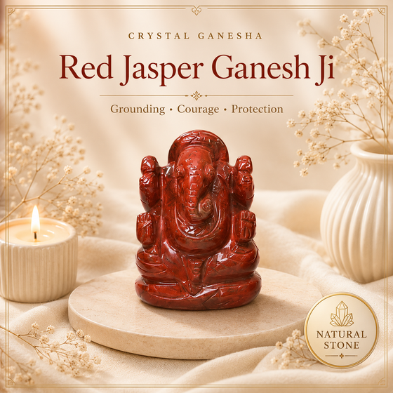 Red Jasper Ganesh ji
