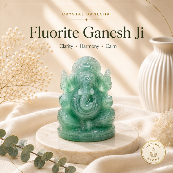Fluorite Ganesh Ji