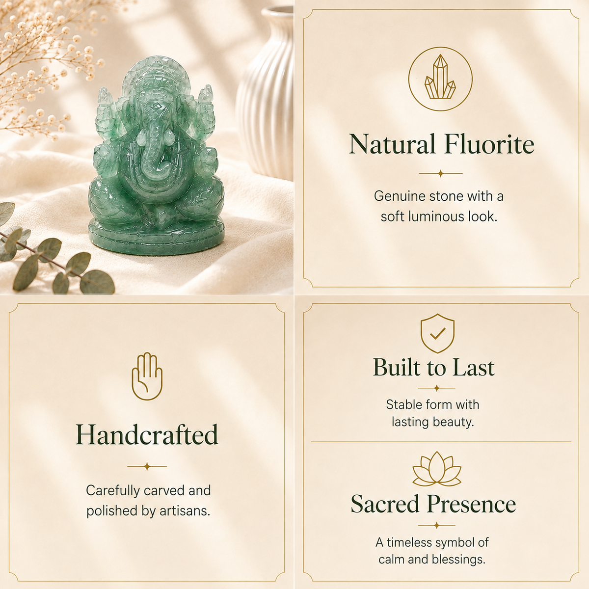 Fluorite Ganesh Ji