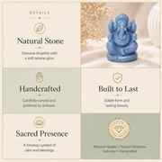 Angelite Ganesh Ji