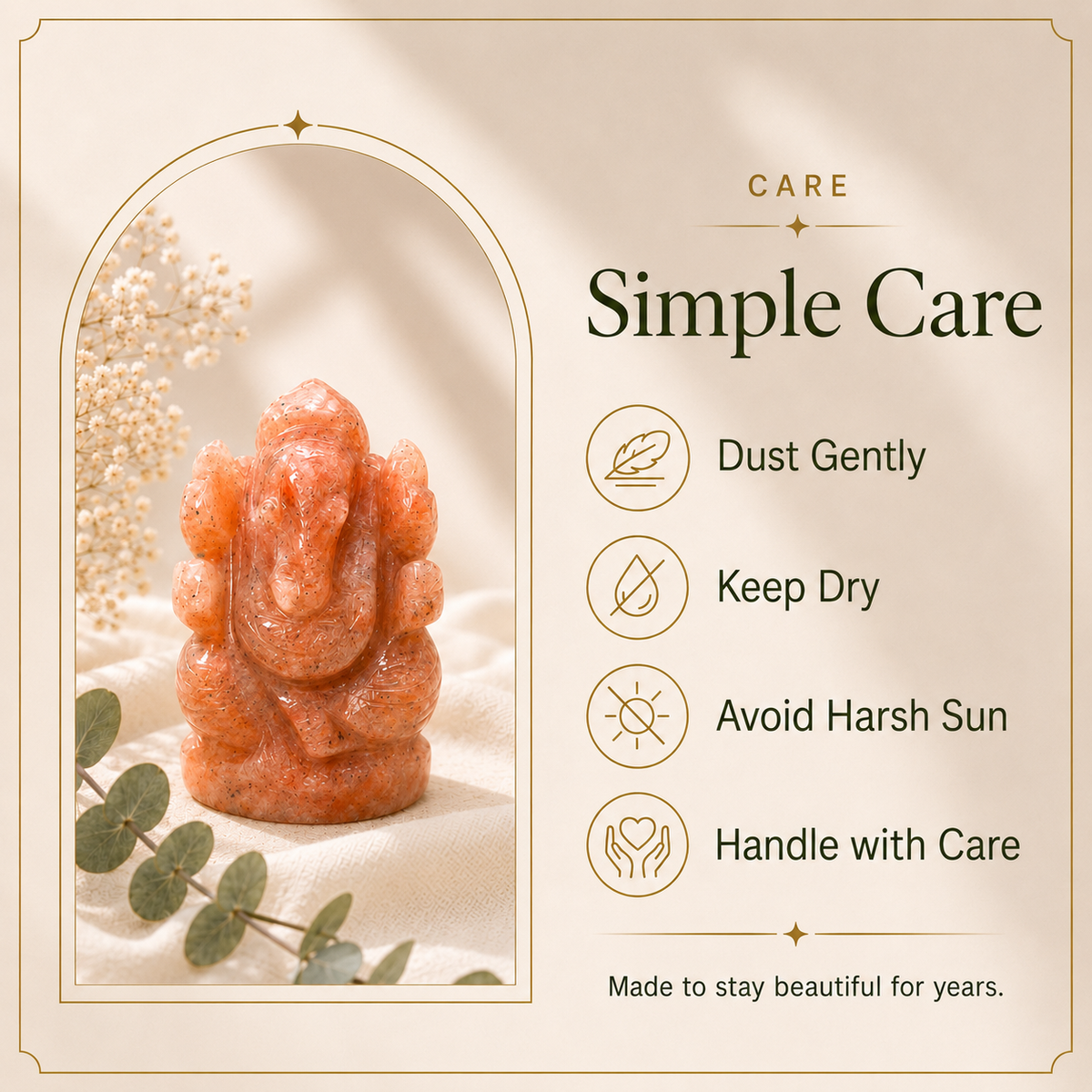 Sunstone Ganesh Ji
