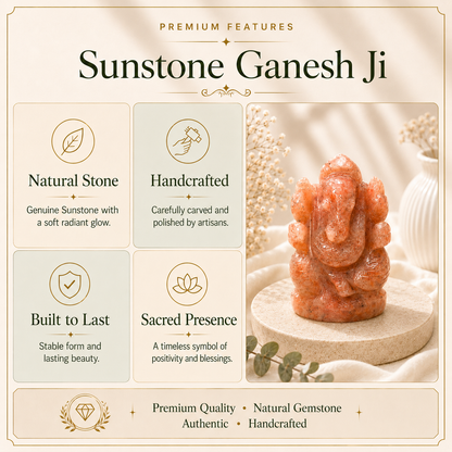 Sunstone Ganesh Ji