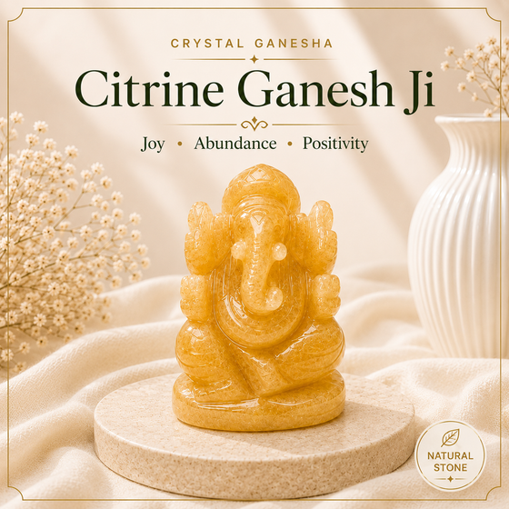 Citrine Ganesh Ji