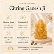 Citrine Ganesh Ji