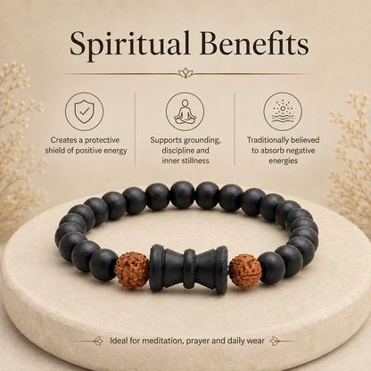 Karungali Rudraksh Bracelet