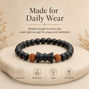 Karungali Rudraksh Bracelet