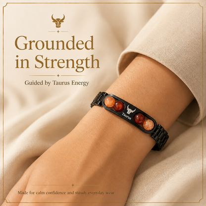 Taurus Zodiac Metal Bracelet