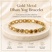 Dhanyog Bracelet Golden
