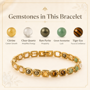 Dhanyog Bracelet Golden