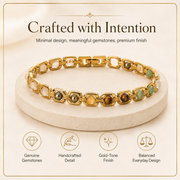 Dhanyog Bracelet Golden