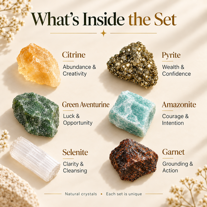 Money & Success Manifestation Crystals