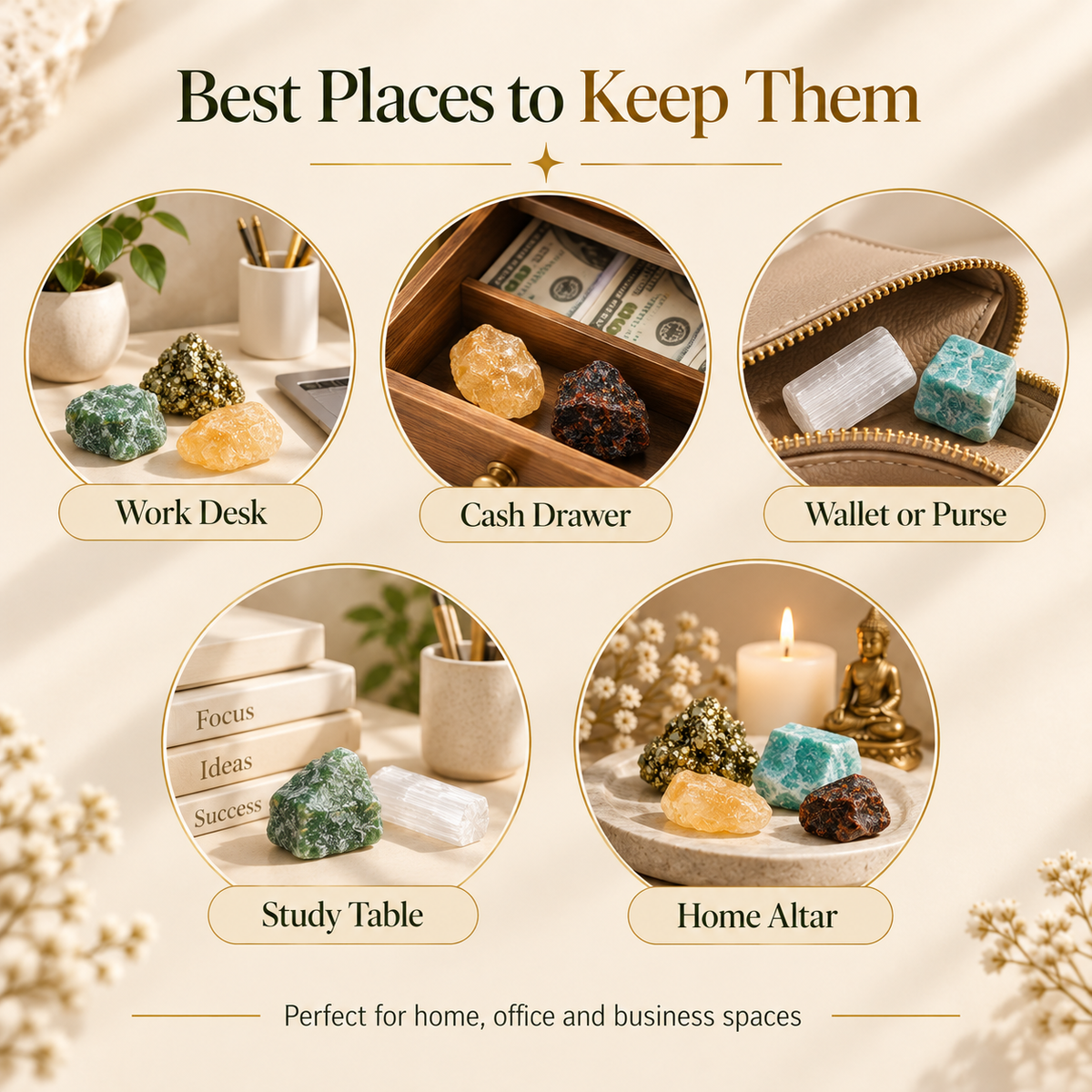 Money & Success Manifestation Crystals