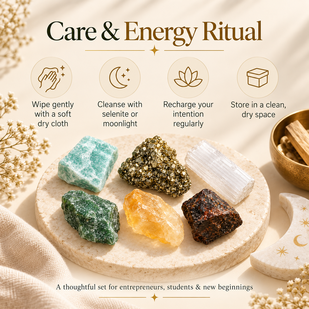 Money & Success Manifestation Crystals