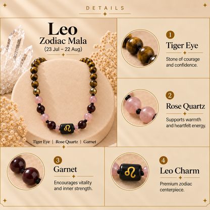 Leo Zodiac Mala