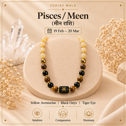 Pisces Zodiac Mala