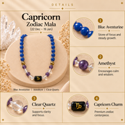 Capricorn Zodiac Mala