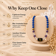 Capricorn Zodiac Mala