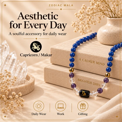 Capricorn Zodiac Mala