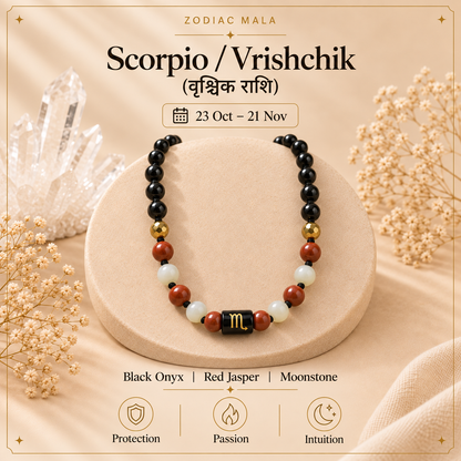 Scorpio Zodiac Mala