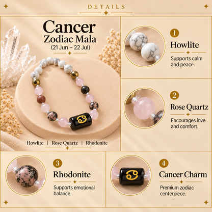 Buy Cancer / Kark Zodiac Mala
